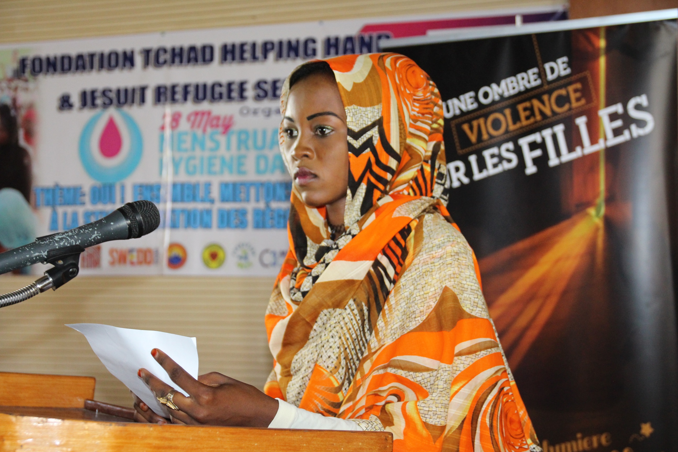 ON MENSTRUAL HYGIENE DAY, REFUGEE GIRLS MAKE THEIR VOICES HEARD IN CHAD FOR THEIR RIGHT TO EDUCATION